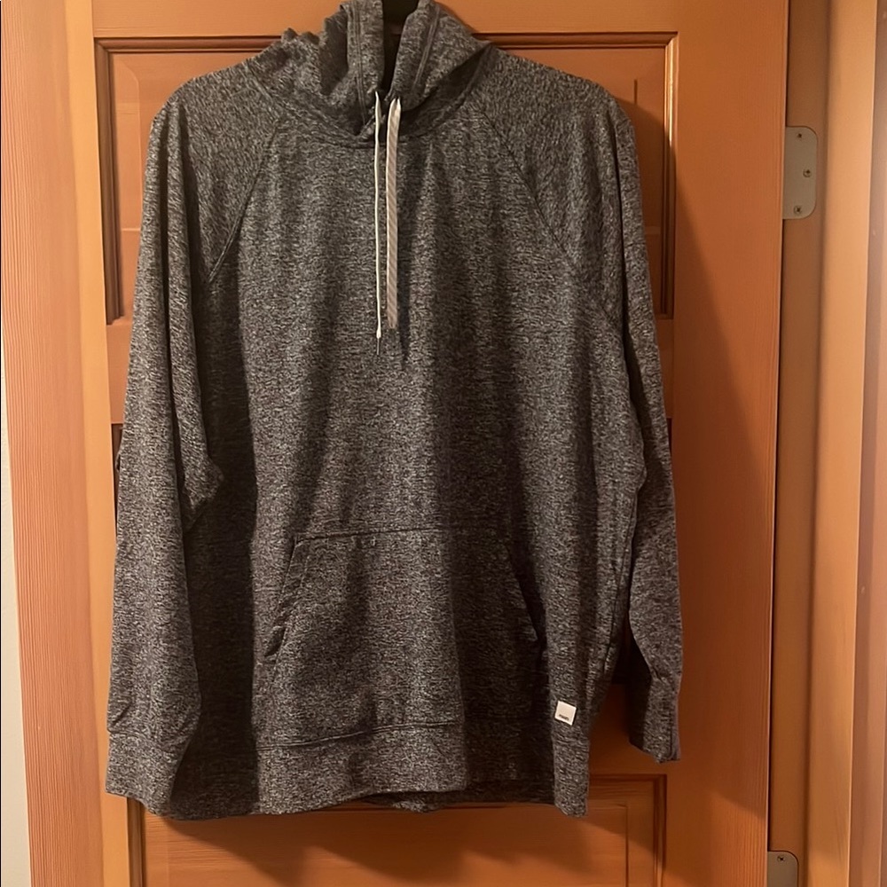 Gray Hooded Sweatshirt
